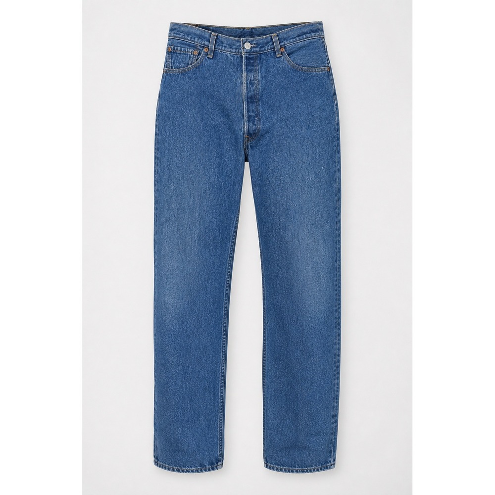 Vintage‎ Levis 501 Original Fit Button Fly Blue Jeans 00501-0115 Mens 36x32 - Picture 9 of 9